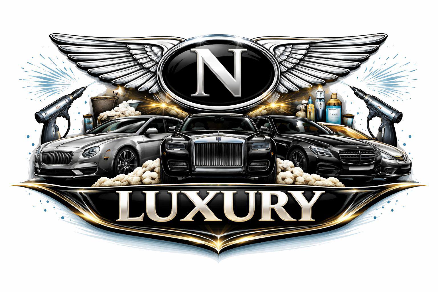 Luxury Car Wash logo